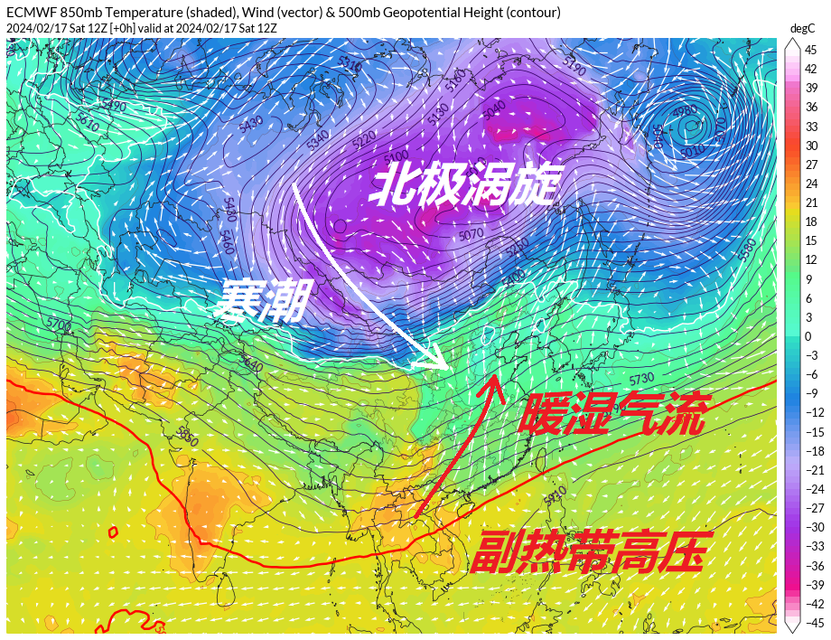 紫色特大暴雪区出现，暴雪要包围武汉！权威预报：还有更危险天气