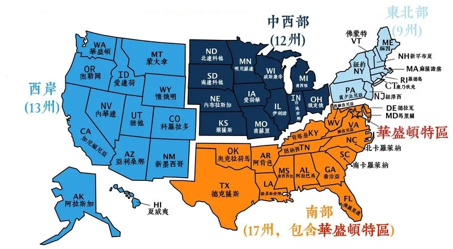 除了德克萨斯州，美国还有哪些州想独立？