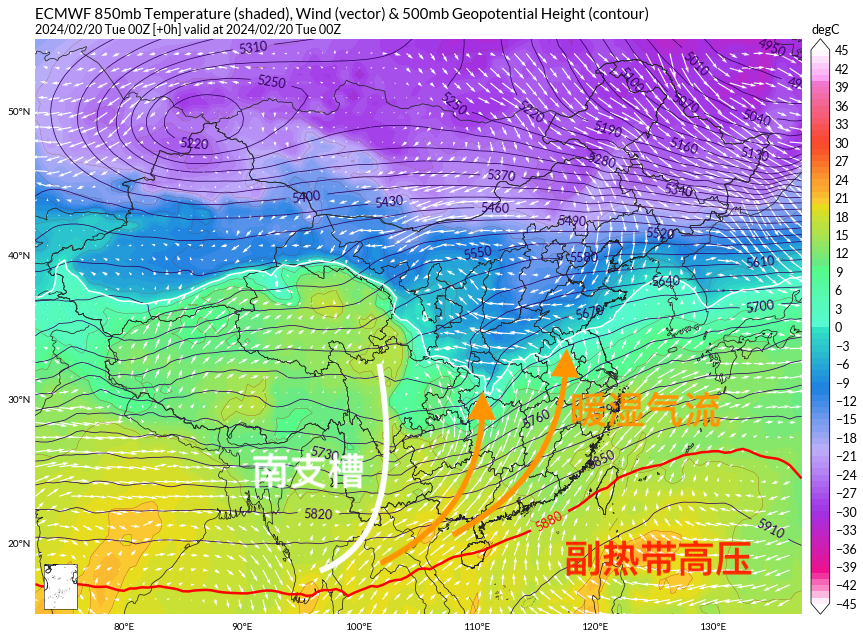 南方多地电闪雷鸣，雨水节气变惊蛰？分析：将是持续雨雪冰冻引擎