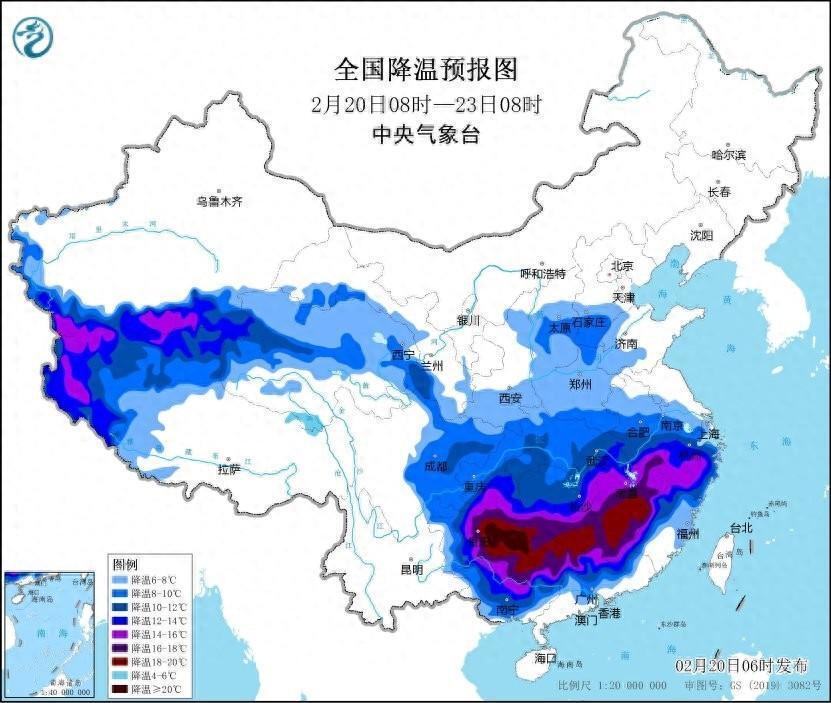 春运返程高峰期，六预警齐发！南方多地再现冻雨