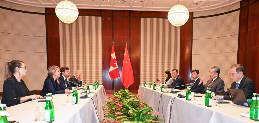 慕尼黑安全会议上，加拿大想恢复对华关系，主动约见中方外长