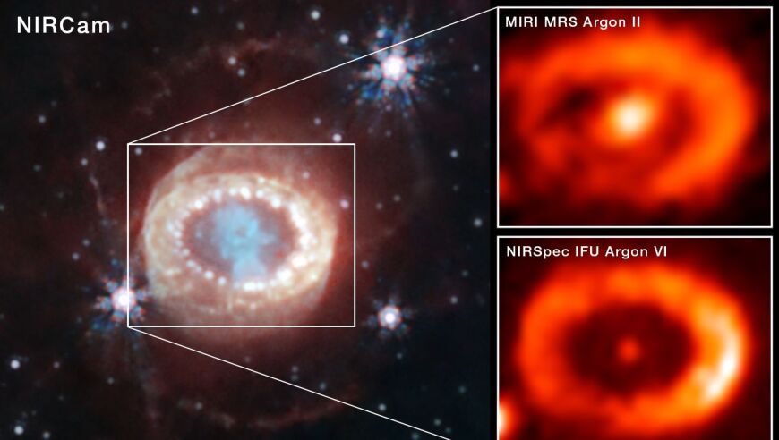 16万光年外，宇宙索伦之眼 SN 1987A超新星高清图曝光