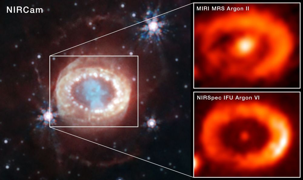 距离地球16万光年，宇宙版“索伦之眼” SN 1987A超新星新图公布