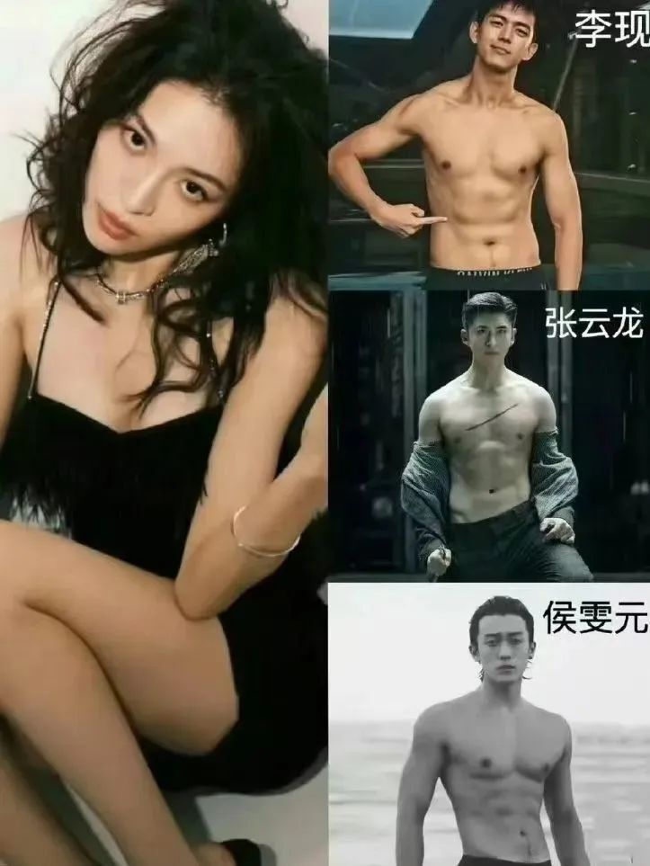 钟楚曦的男友们：个个8块腹肌，又苏又帅，简直不要太欲！