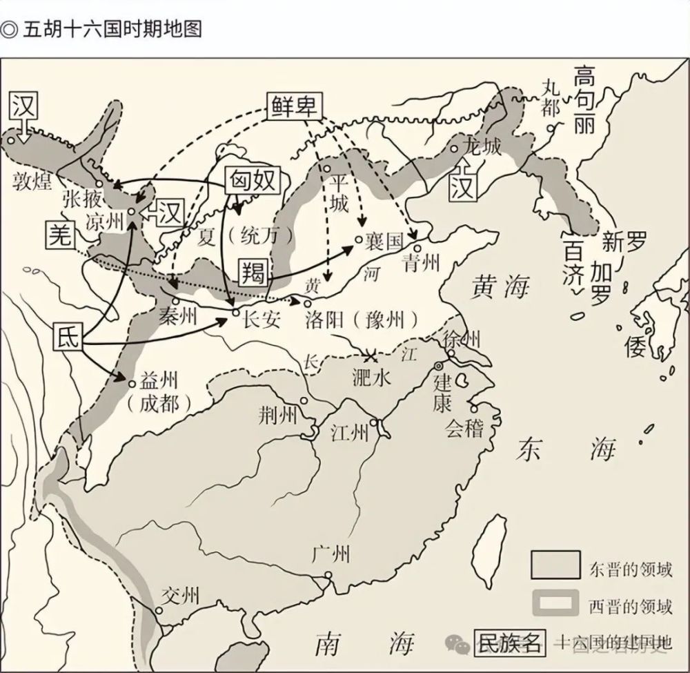 造成五胡乱华的根本原因是什么？主要有4个原因，缺一不可