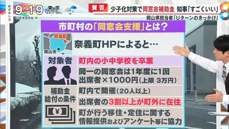 日本地方补助同学会搞活动希望提升生娃率？网友：这提高的是出轨率吧？