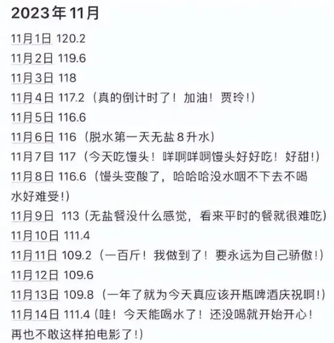 继贾玲暴瘦100斤后，马思纯暴瘦50斤，难道娱乐圈要重新卷起来了？