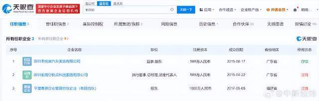 王自如被强制执行3383万