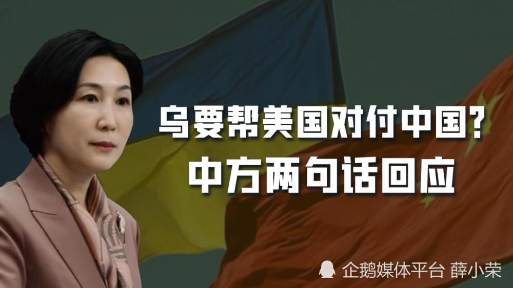 乌议员扬言：协助美国攻击中国，中方轻飘飘回应一句话，充满不屑