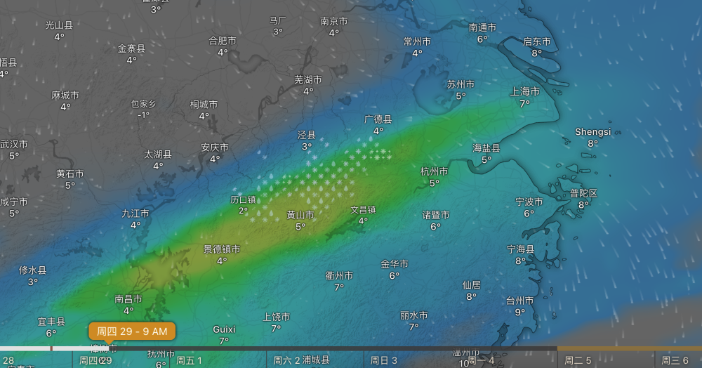 强冷高压现身西伯利亚，大范围雨雪一触即发！预报：南方三省打雷