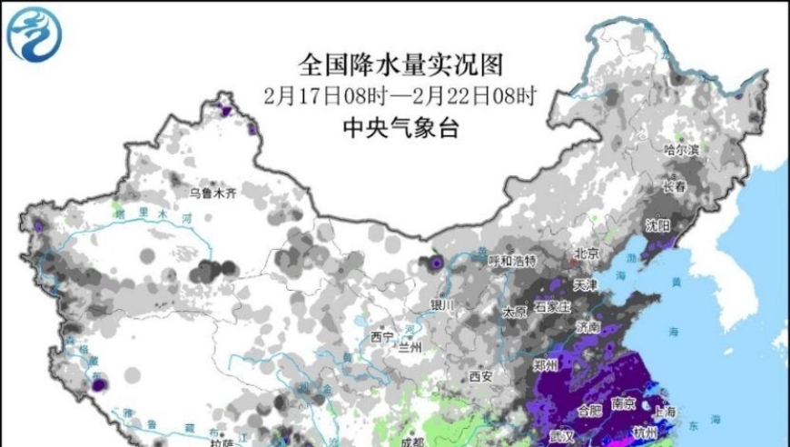 超强特大暴雪锁定西藏，南方也受影响？官方预报：雨雪范围广。