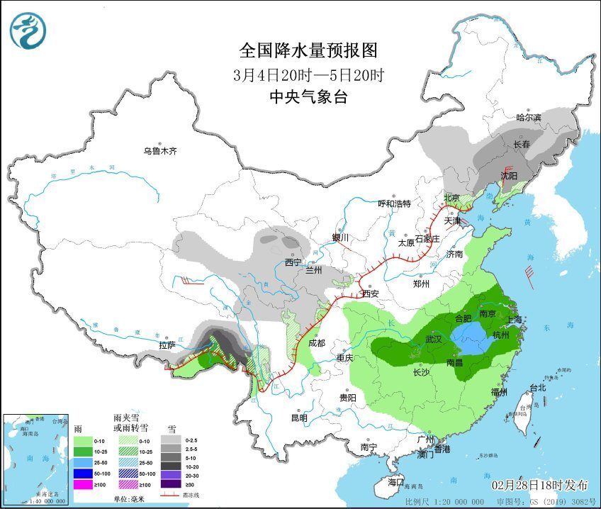 超凶特大暴雪对准西藏，会下到南方来？权威预报：大范围雨雪确定