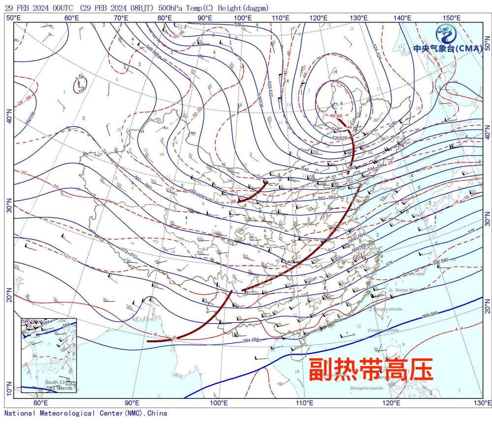 高温又来了！副高准备登陆，华南3月极速变热！分析：警惕回南天