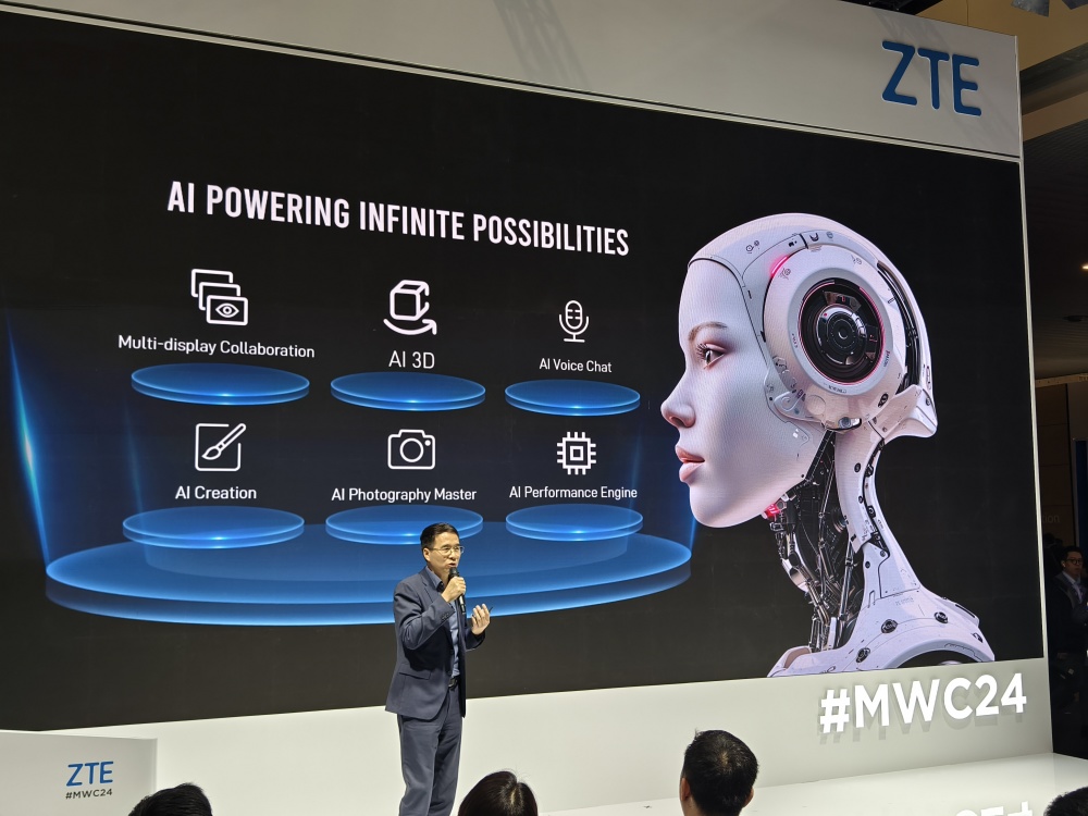 中兴倪飞：AI将从三个维度彻底改变智能手机 | MWC 2024