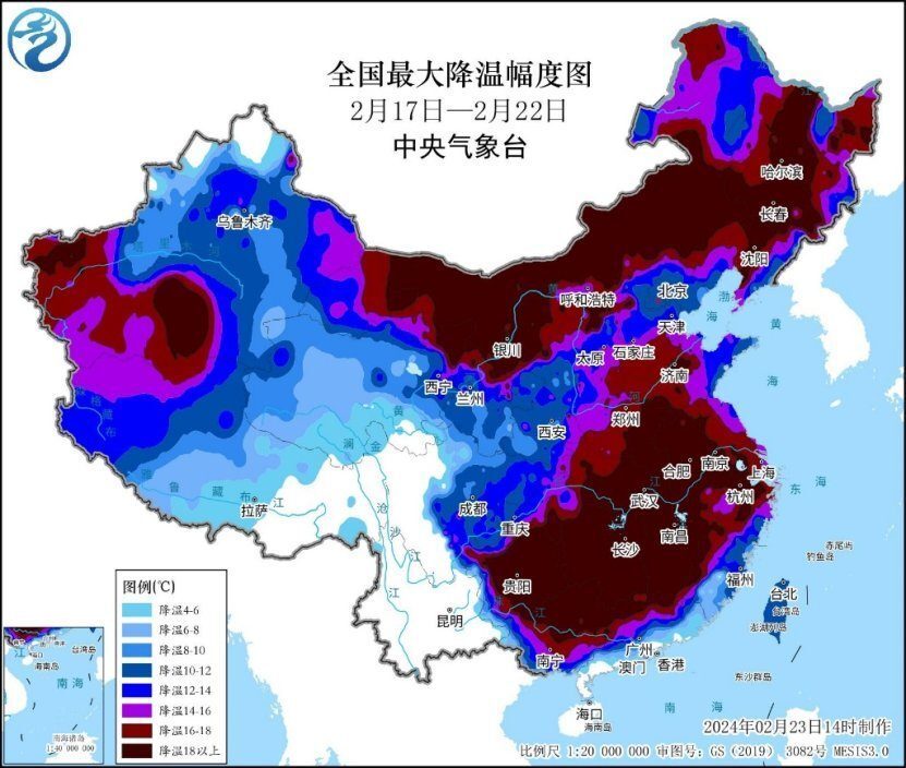 广东福建冷到透骨，倒春寒真的来了？权威预测：五次冷空气确定