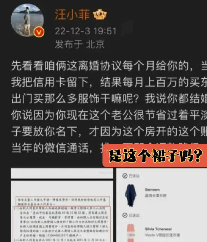 “大S裙子前夫买的”：她再也不是昔日的“美容大王”了