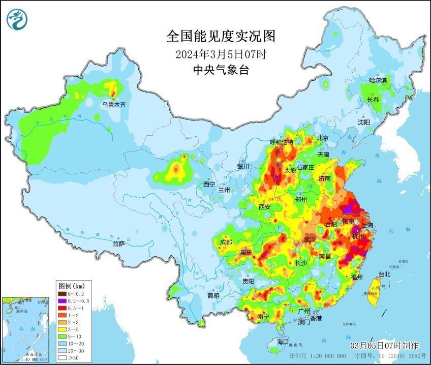 惊蛰节气浓雾笼罩，老祖宗法宝不敌厄尔尼诺？预报：9日起变化