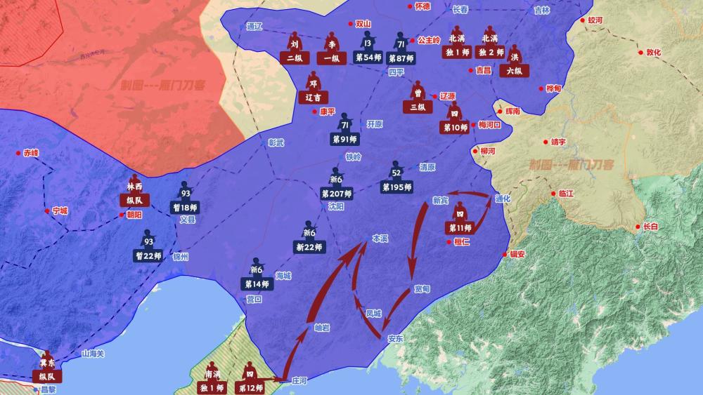 杜聿明为啥拿不下临江？南攻北守战略太失误，白白浪费黄金时间