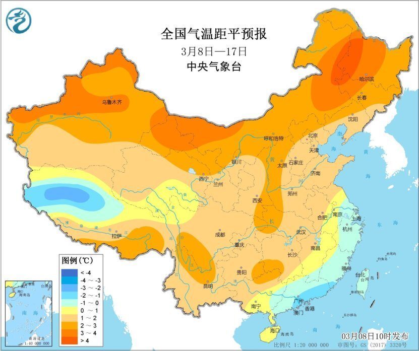 大范围偏暖来了，暖春形势高度确定？权威预报：东北或来倒春寒