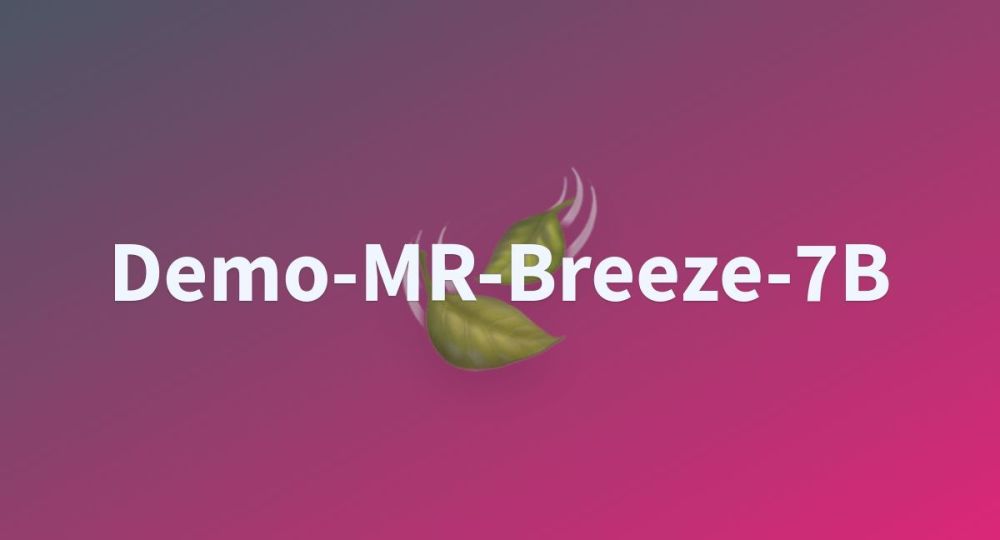 70亿参数，联发科推出 MR Breeze-7B 模型：擅长洞察数据