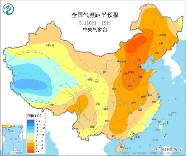 气温：快来几股冷空气，我现在强得可怕。