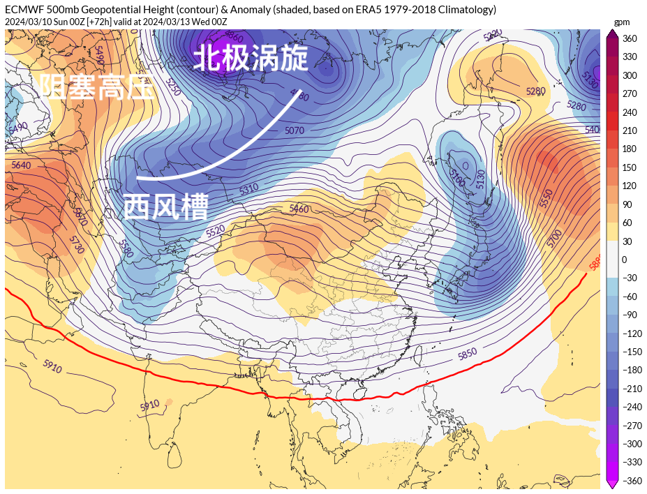 中旬冷空气越来越确定，中东部要大范围降温！权威预报：暂定较强