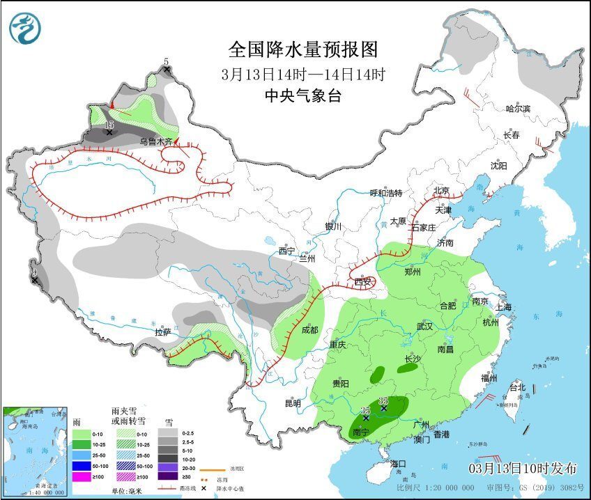 暴雪来了！新疆暴雪预警高挂，倒春寒真来了？预报：大风降温待发