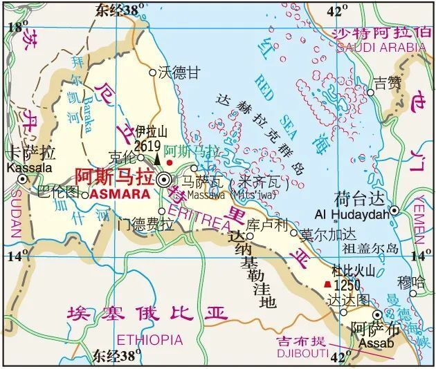 堵住埃塞俄比亚1350千米海岸线，厄立特里亚独立后，发展如何？