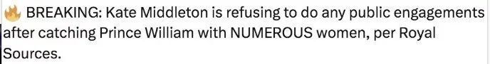 外媒发图暗示凯特被控制！威廉有暴力倾向，凯特遭遇家暴生死不明