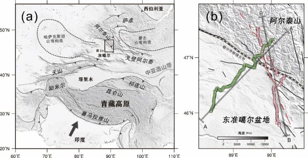 杨旭松等-JGR-SE: 离板块边界最远的阿尔泰造山带如何形成？