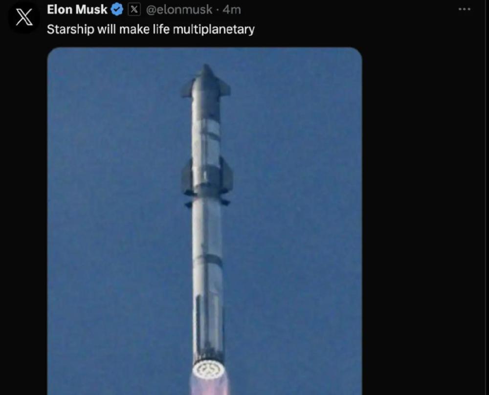 人类最强火箭完成三大新突破！SpaceX：更多星舰已做好准备