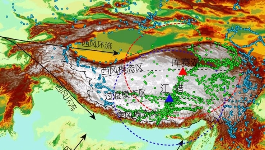 统计显示，过去2000年青藏高原降雨量发生显著变化。