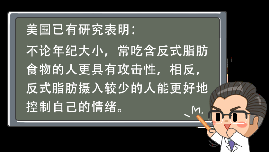 儿童食品隐藏有反式脂肪。