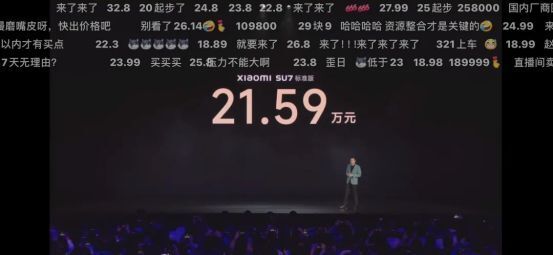 "小米新款SUVSU7：售价突破21.59万元，冷透多少消费者的心弦？"