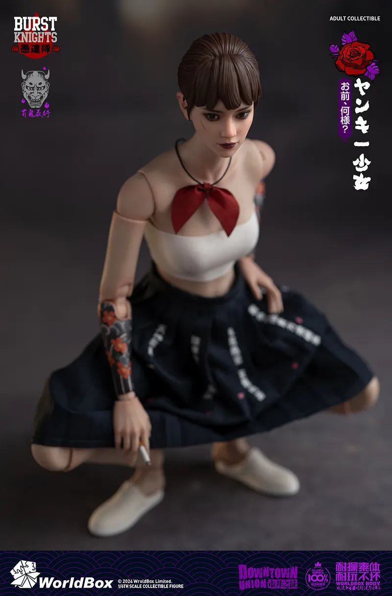 "全面展现1/6不良少女激昂热血的青春史诗——《WorldBox全新新品：1/6不良少女》预告震撼来袭"