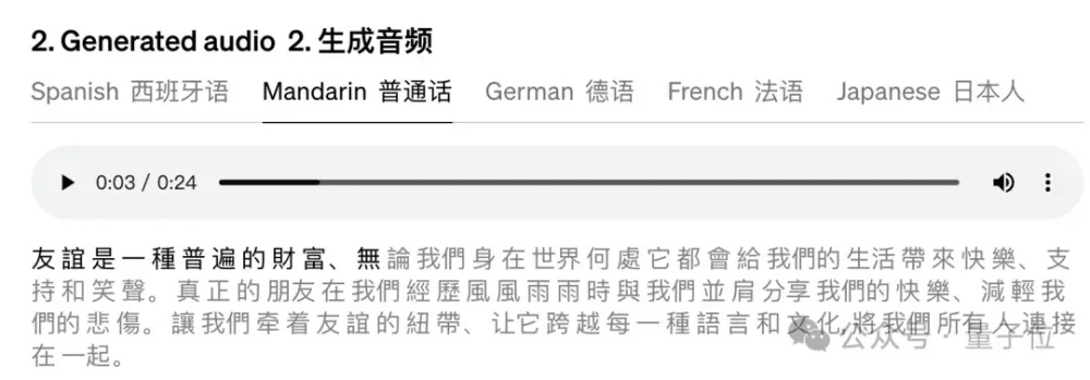 "年度震撼大揭秘：OpenAI史上首个技术公开，瞬间克隆语音能力曝光！15秒素材音源库即将公之于众！"