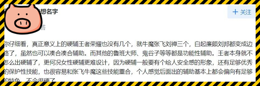 "粉丝热议：王者荣耀为何未引进女性硬辅？网友热烈讨论，网友的观点真犀利！"