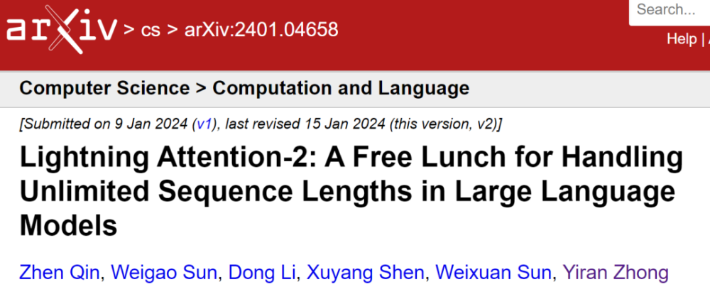 "科学家发明新一代注意力机制Lightning Attention：已成功应用于大语言模型"

"研究者揭示新一代注意力机制Lightning Attention：驱动大语言模型的革命性突破"