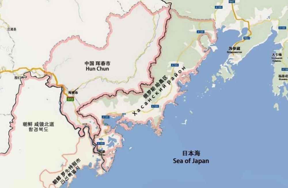 "图们江出海口的尴尬现状：连接日本海的铁路桥却无路可行"