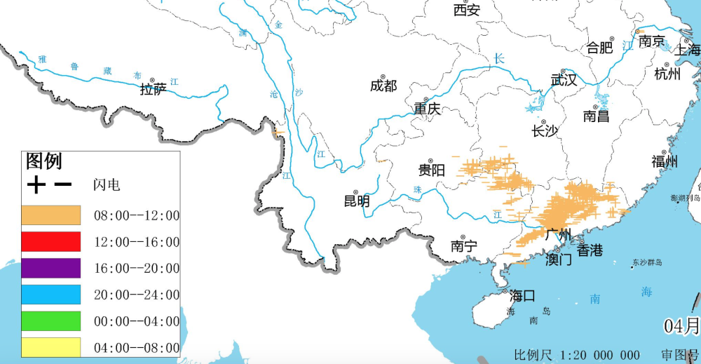 12级！回波紫到发白，特大飑线横扫珠三角！预报：更强暴雨锁定