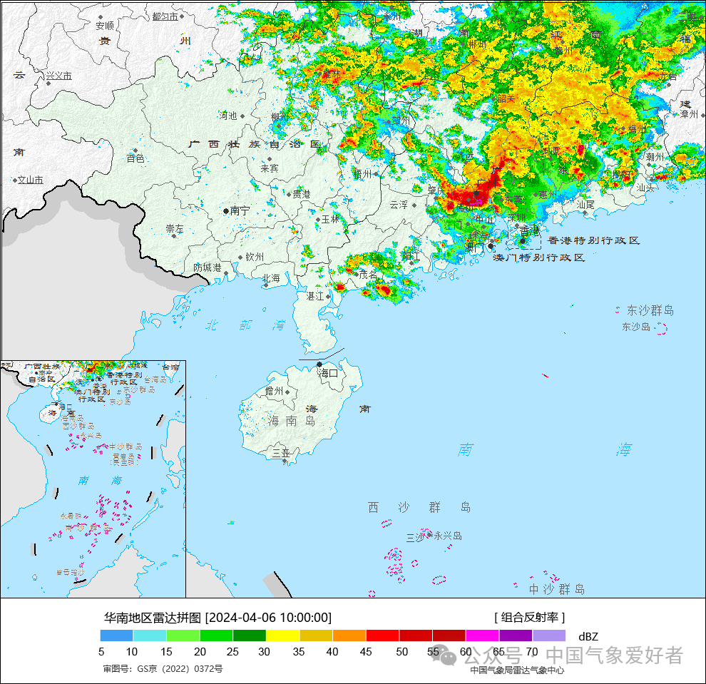 "骤雨突至，两广福建遭受狂风暴雨冰雹袭击，华南提前入汛，北方干燥需做好准备！"