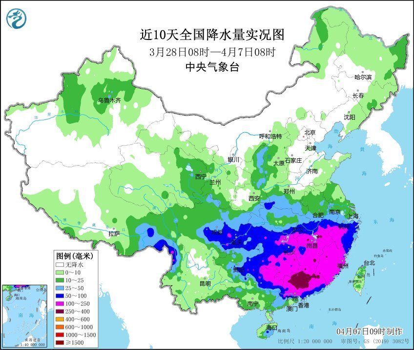 "西部干旱仍在持续，中国多地将迎来持续的暴雨"