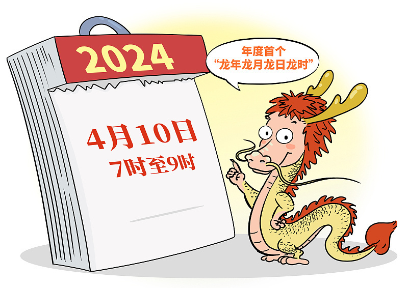 "迎接2023龙年，时间：4月10日-龙日"