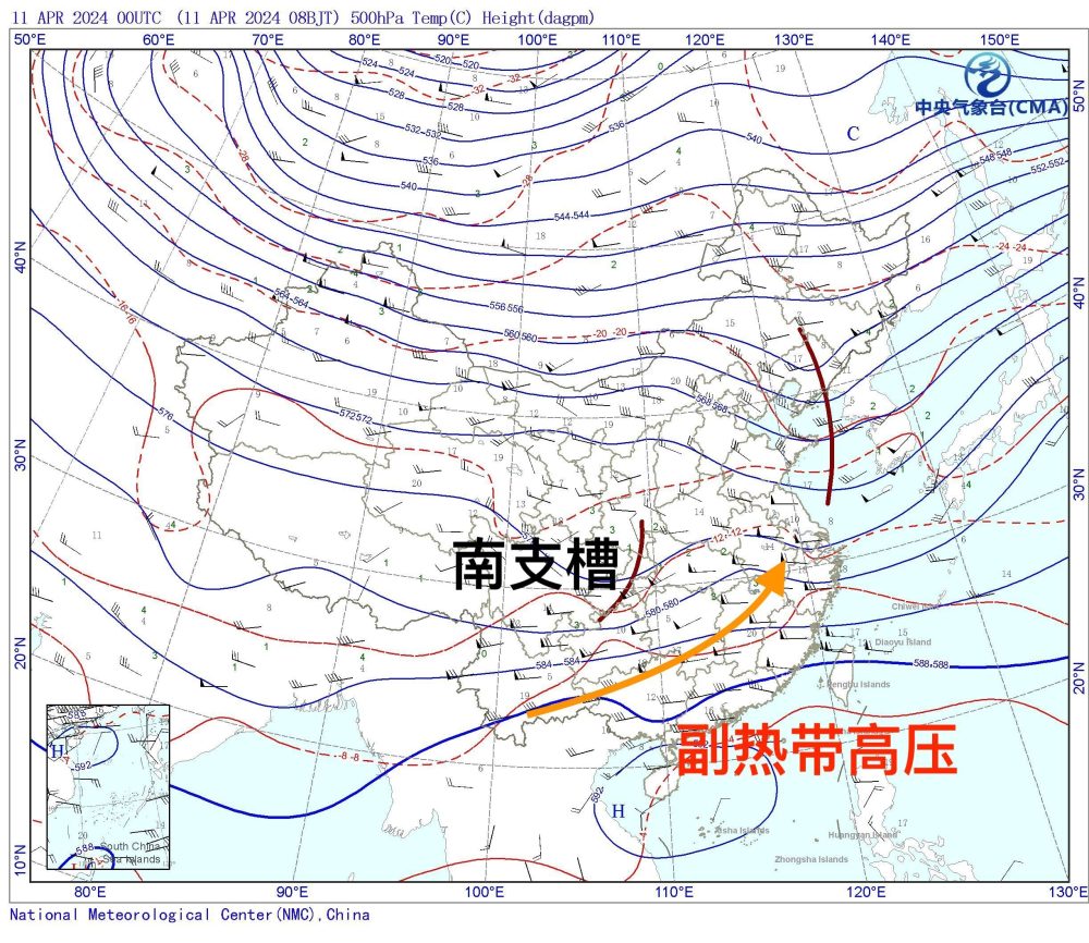 "专家预测：预计未来9天南方八省将持续降雨，需警惕洪涝灾害"