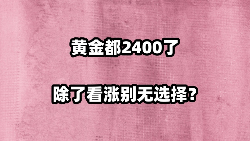 黄金时代：除了上涨别无选择吗？