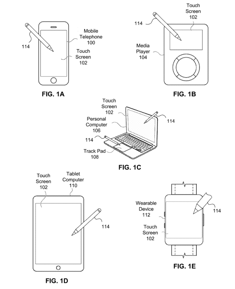 "Apple Announces New Patent for Apple Pencil: Enhanced iPhone Interactivity and No Need for Charging!"