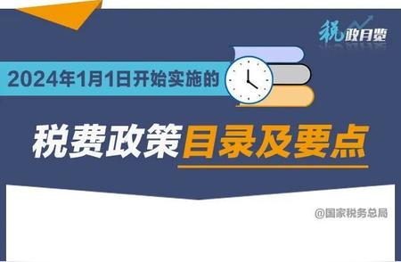 2024年1月1日即将实施的税费政策！了解这个重要变化，让你的业务更顺畅!