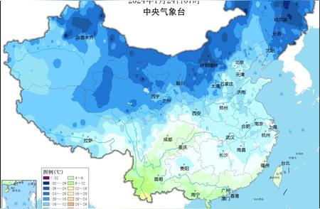 2024年春节前夕：北方温度逐渐上升，南方还需注意保暖