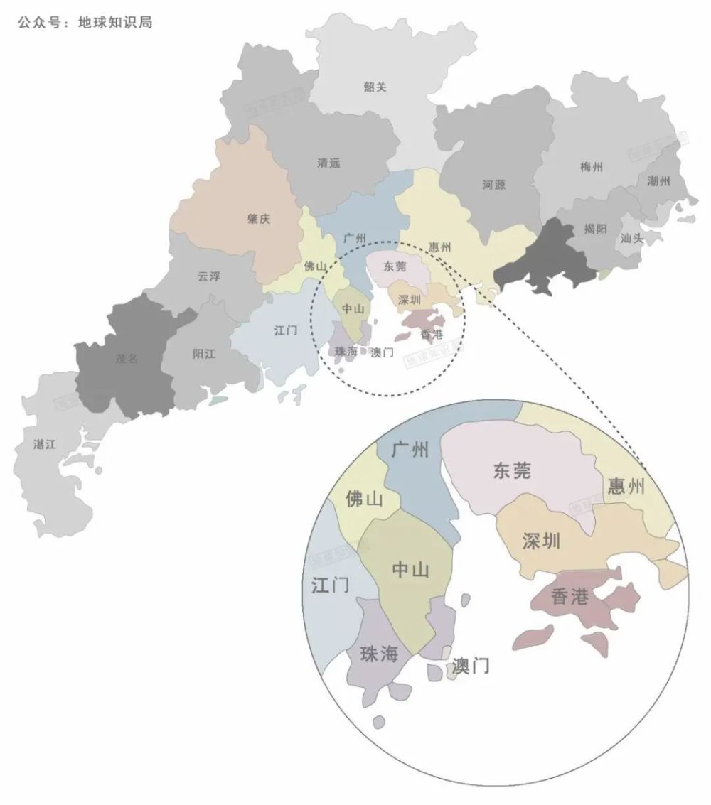 "珠三角与广东：富与穷的差距，地理知识局的深度解析"