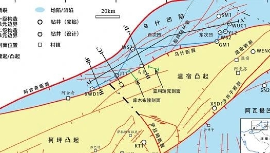 塔里木盆地西北缘乌什西次凹的地层系统与构造特点：一个详尽的解读